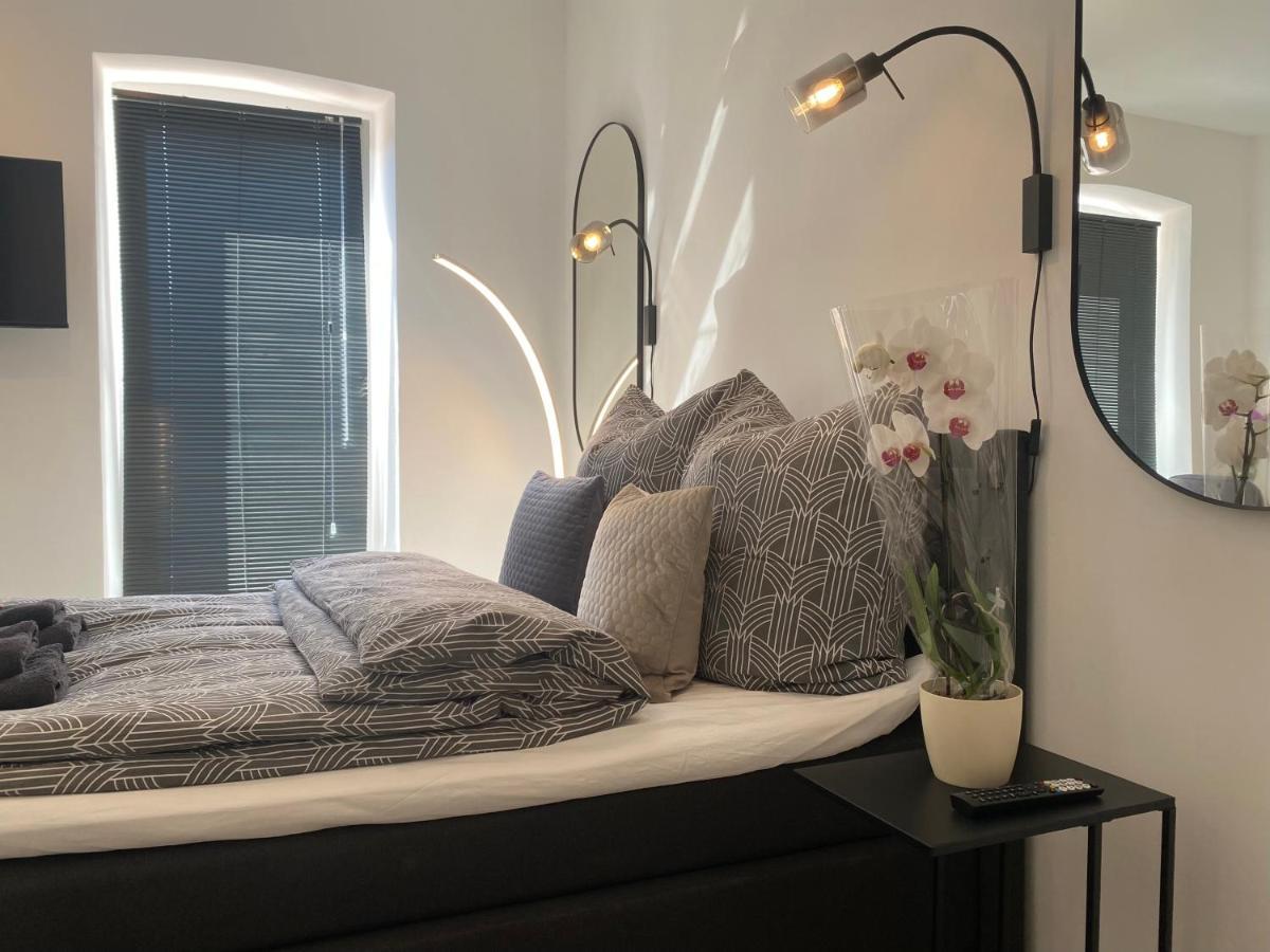 Stilvolles, Neues Apartment Mit Balkon In באמברג מראה חיצוני תמונה