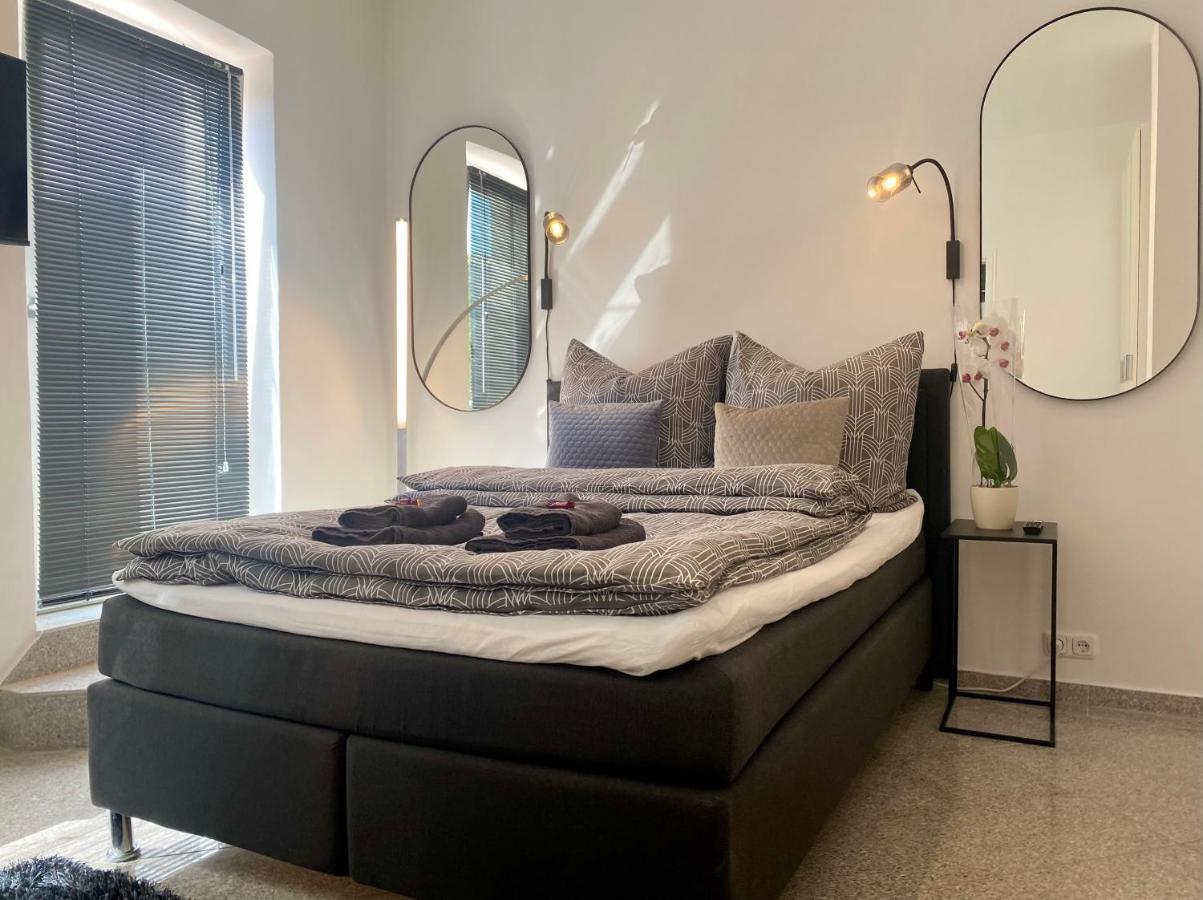 Stilvolles, Neues Apartment Mit Balkon In באמברג מראה חיצוני תמונה